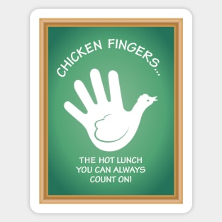 Chicken Fingers Sticker